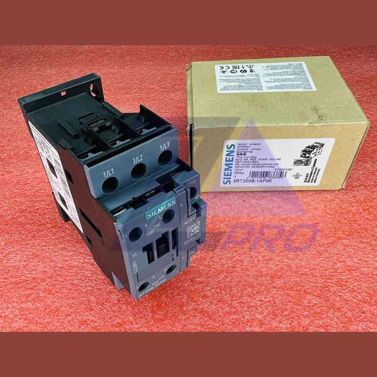 Контактор 38A 18,5kW 1NO 1NC 110VAC 3RT2028-1AF00 Siemens