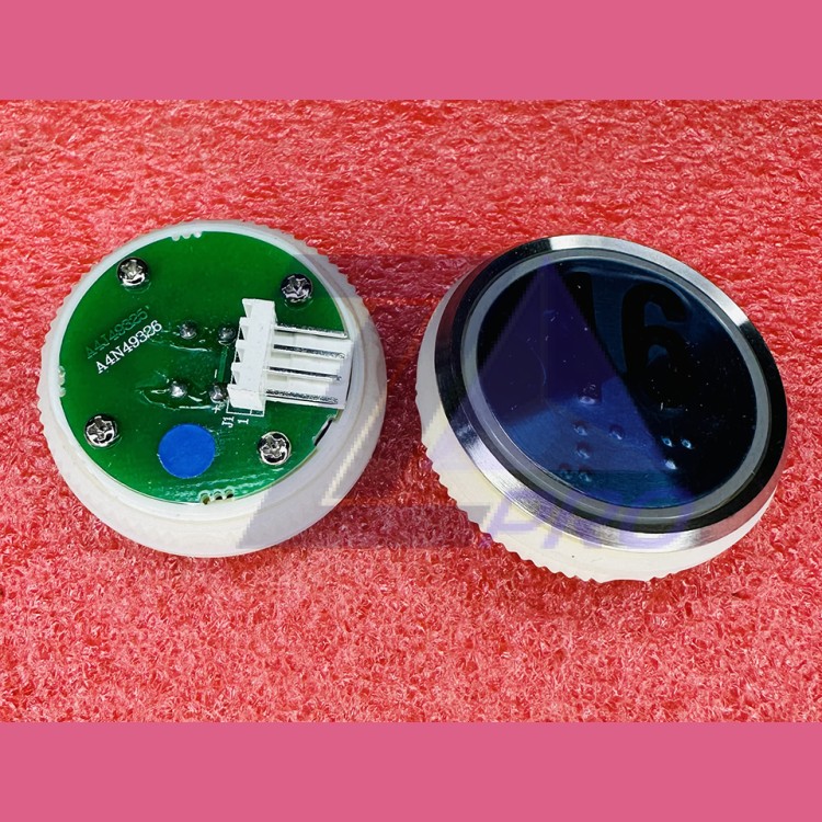 Кнопочный модуль 16 синяя подсветка с шрифтом Брайля  A4N49326 Thyssen