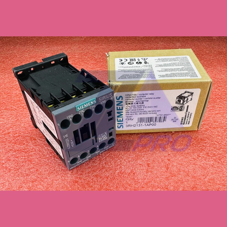 Контактор вспомогательный 10A 230VAC 3NO+1NC 3RH2131-1AP00 Siemens